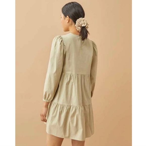 Reformation Beckett dress dried herb Small - Picture 2 of 7